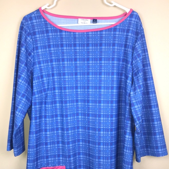 Cabana Life x Talbots Women’s Matching Set Beach Swim Tunic and Tankini Top - Picture 3 of 16